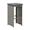 Alaterre Furniture Asti All-Weather Wicker Set of Six 30"H Pub Stools with Cushions AWWF08FF - alternate 5